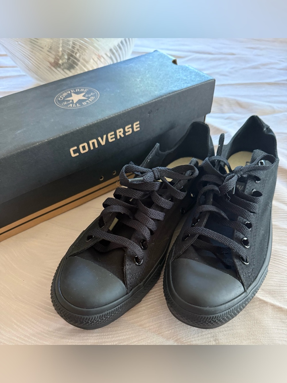 Converse Unisex low Top Sneakers in Black M5039 C TAYLOR A/S OX MONOCROM Sz 9/11